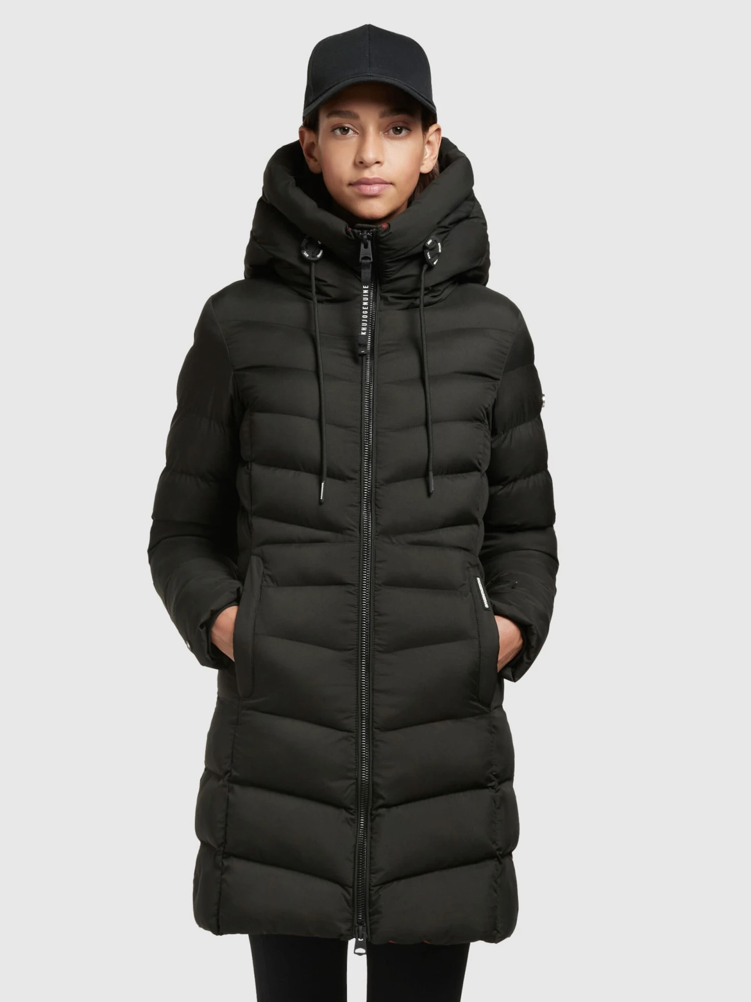 Khujo Kurzmäntel Jacke Tuhani Frauen Schwarz 4 Khujo Kurzmäntel Jacke Tuhani Frauen Schwarz – Bild 2