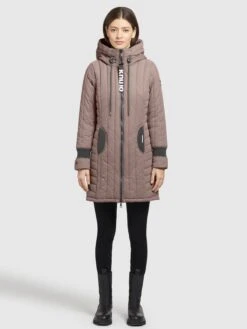 Khujo Übergangsmäntel Jacke Jerry Frauen Helllila -Khujo 9cac3542a83b5c0ebce63596d0091290