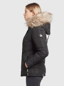 Khujo Winterjacken Jacke Winsen Frauen Schwarz -Khujo 9d8a16936fa8f61b48af2bbdc2e8e47a