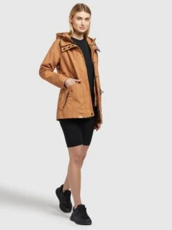 Khujo Parka Jacke FELINA Frauen Camel -Khujo 9df0788fc71512347e3b46bee503cec5
