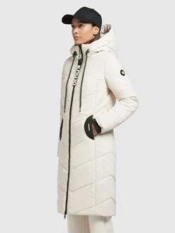 Khujo Wintermäntel Mantel Aribay 3 Frauen Offwhite -Khujo 9f106ca338701f04084504a882d8e428