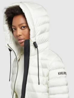 Khujo Übergangsjacken Winterjacke Lovina Frauen Weiß -Khujo 9f3b07a4f03bd4bb6b08db77ecae7a16