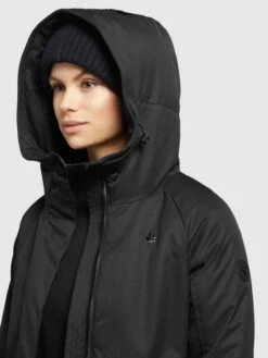 Khujo Jacken Parka Frauen Schwarz -Khujo 9f999db123d883c6f4a05ee33847dc33