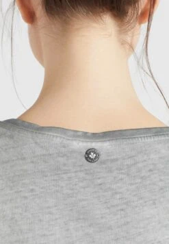 Khujo T-Shirts T-Shirt Pergola Frauen Dunkelgrau / Graumeliert -Khujo a1815c6f1246f5f495f14aa2567bc0dc