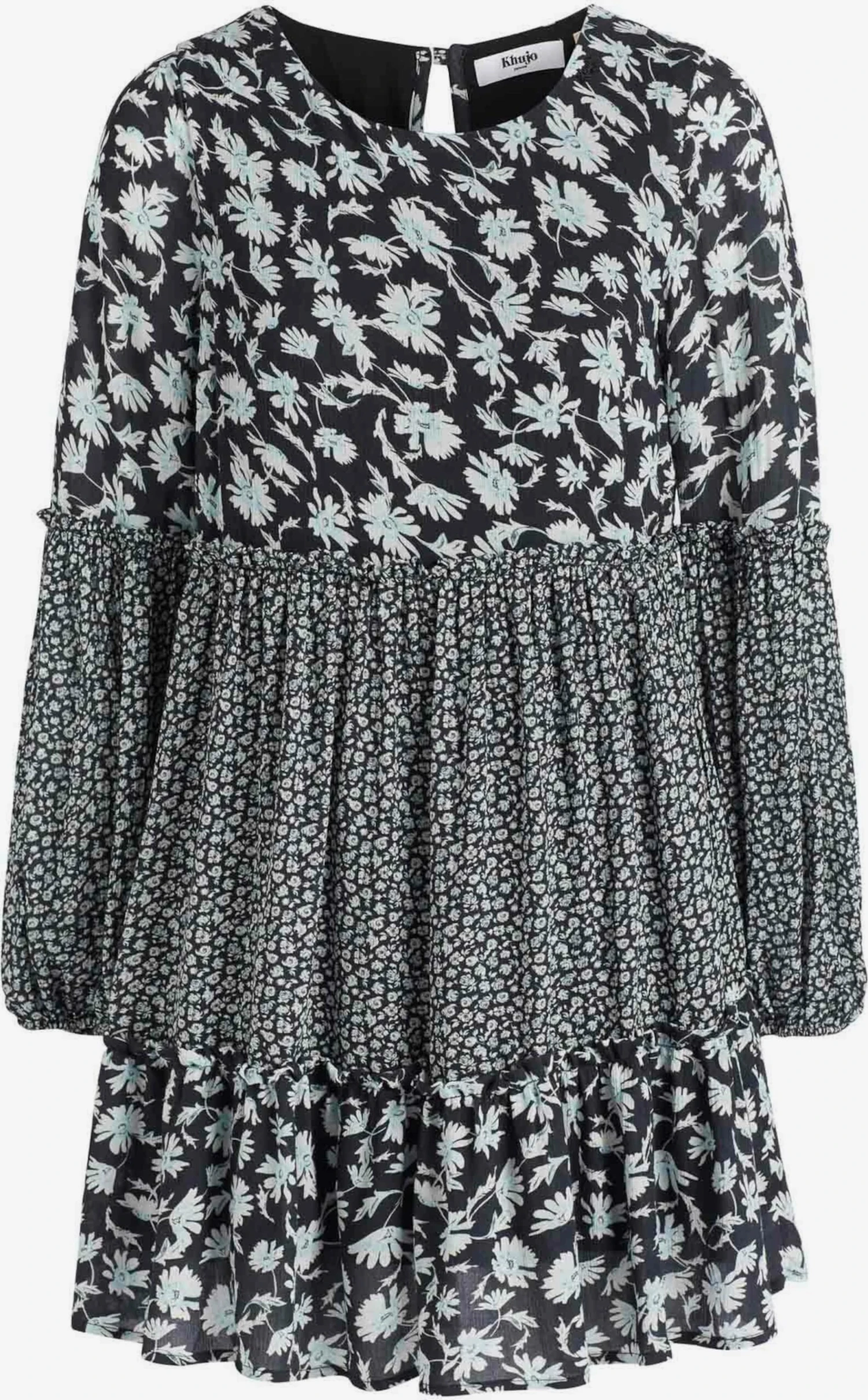 Khujo Minikleider Kleid Granata Frauen Schwarz 3 Khujo Minikleider Kleid Granata Frauen Schwarz