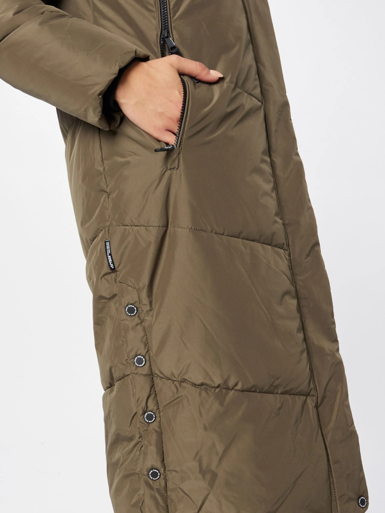 Khujo Wintermäntel Mantel Sonje 4 Frauen Khaki 7 Khujo Wintermäntel Mantel Sonje 4 Frauen Khaki – Bild 5