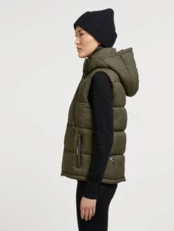 Khujo Westen Weste Eden Frauen Khaki 14 Khujo Westen Weste Eden Frauen Khaki -Khujo a31c2ffd6d712dabbcffe8c55149fc74