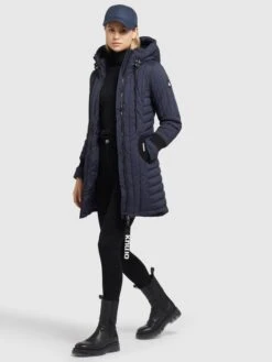 Khujo Winterjacken Jacke Jerry Frauen Navy -Khujo a47e611c7deda1ba1b69be1c0475b10f