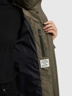 Khujo Winterjacken Winterjacke Jordis Frauen Khaki -Khujo a4e55600d19cc6d620e0db7a5b6577e7