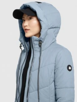 Khujo Wintermäntel Winterjacke Aribay 3 Frauen Taubenblau -Khujo a50a42021e9fa679f96afc021c96cbed
