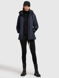 Khujo Winterjacken Jacke Tweety Frauen Marine -Khujo a56b83c480f416773223c70c38d13f8b