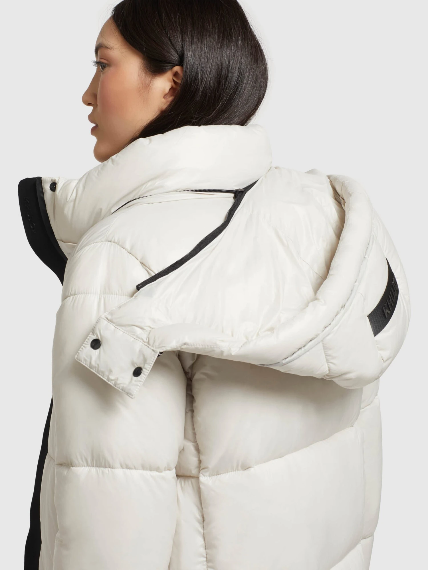 Khujo Wintermäntel Mantel Melona Frauen Perlweiß 10 Khujo Wintermäntel Mantel Melona Frauen Perlweiß – Bild 8