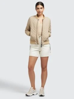 Khujo Übergangsjacken Jacke Monza Frauen Beige -Khujo a65c77a7bfd3d11624e9e5075f1dbf90