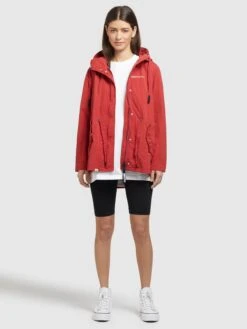 Khujo Übergangsjacken Jacke CAIMA Frauen Rot -Khujo a8cf248b9cdc6a32d46beebf90716309