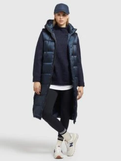 Khujo Westen Weste Tourin Frauen Navy -Khujo a94202fff05cd4597307117b3c2f5d30