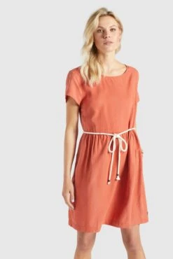 Khujo Minikleider Kleid ASBA Frauen Orange -Khujo adcae2ee75ccdda9e47b28c82d864a5e