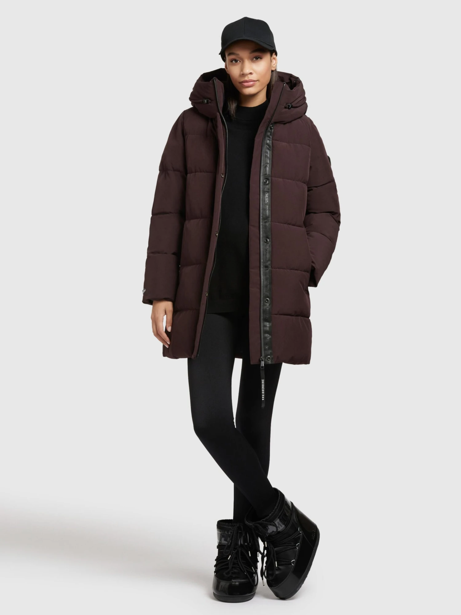 Khujo Kurzmäntel Mantel Wente Frauen Brombeer 5 Khujo Kurzmäntel Mantel Wente Frauen Brombeer – Bild 3