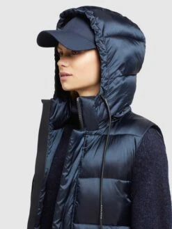 Khujo Westen Weste Tourin Frauen Navy -Khujo ae7e64c7fbe4d53561c288f409923d8d