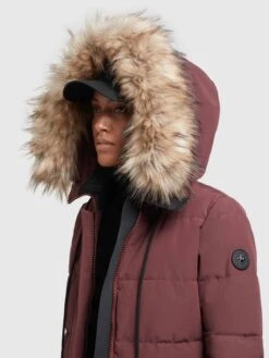 Khujo Wintermäntel Mantel Cloren Frauen Dunkelrot -Khujo af4988d6accada96e3cc86b87247d78b