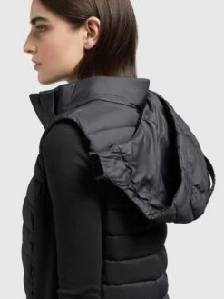 Khujo Westen Weste Becca Frauen Schwarz -Khujo b1497387286561e6f8a867fd745cc4e6