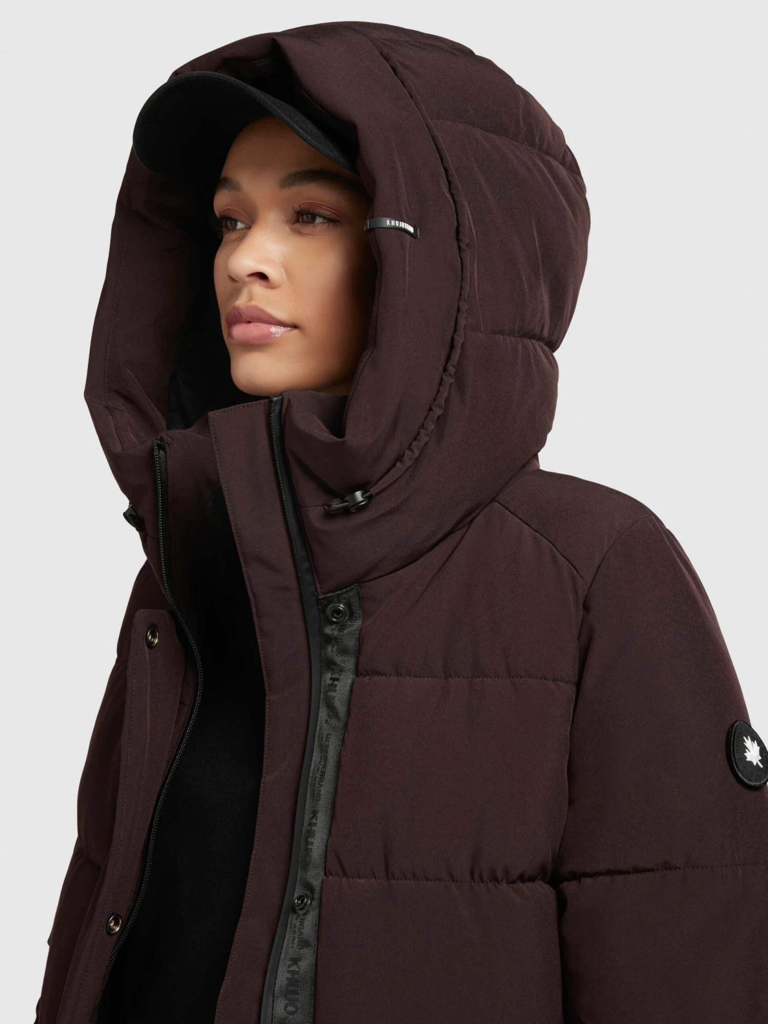 Khujo Kurzmäntel Mantel Wente Frauen Brombeer 9 Khujo Kurzmäntel Mantel Wente Frauen Brombeer – Bild 7