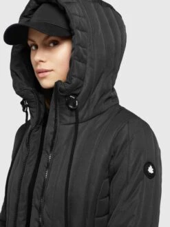 Khujo Winterjacken Jacke TWEETY PRIME6 Frauen Schwarz -Khujo b593a8d4c4e87829acf8fdcc54a089ba