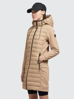 Khujo Wintermäntel Übergangsjacke RUTH MATT Frauen Beige -Khujo b63b21504e4303accc2e10810a2c07bf