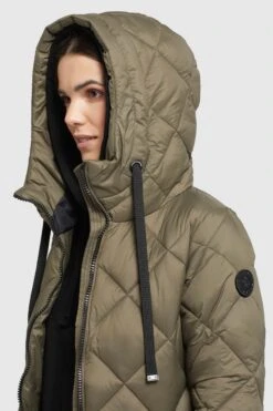Khujo Wintermäntel Mantel LENNJA Frauen Khaki -Khujo b6cc14be11866a38d83ea14dddabfa08