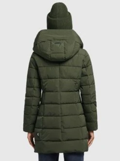 Khujo Kurzmäntel Jacke Floyt Frauen Oliv -Khujo b722d50bd1615e547b33330359de0848