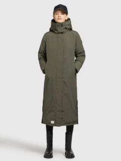 Khujo Wintermäntel Mantel Abella Frauen Oliv -Khujo b740ecd8650d474d41b000c6cb589cbd
