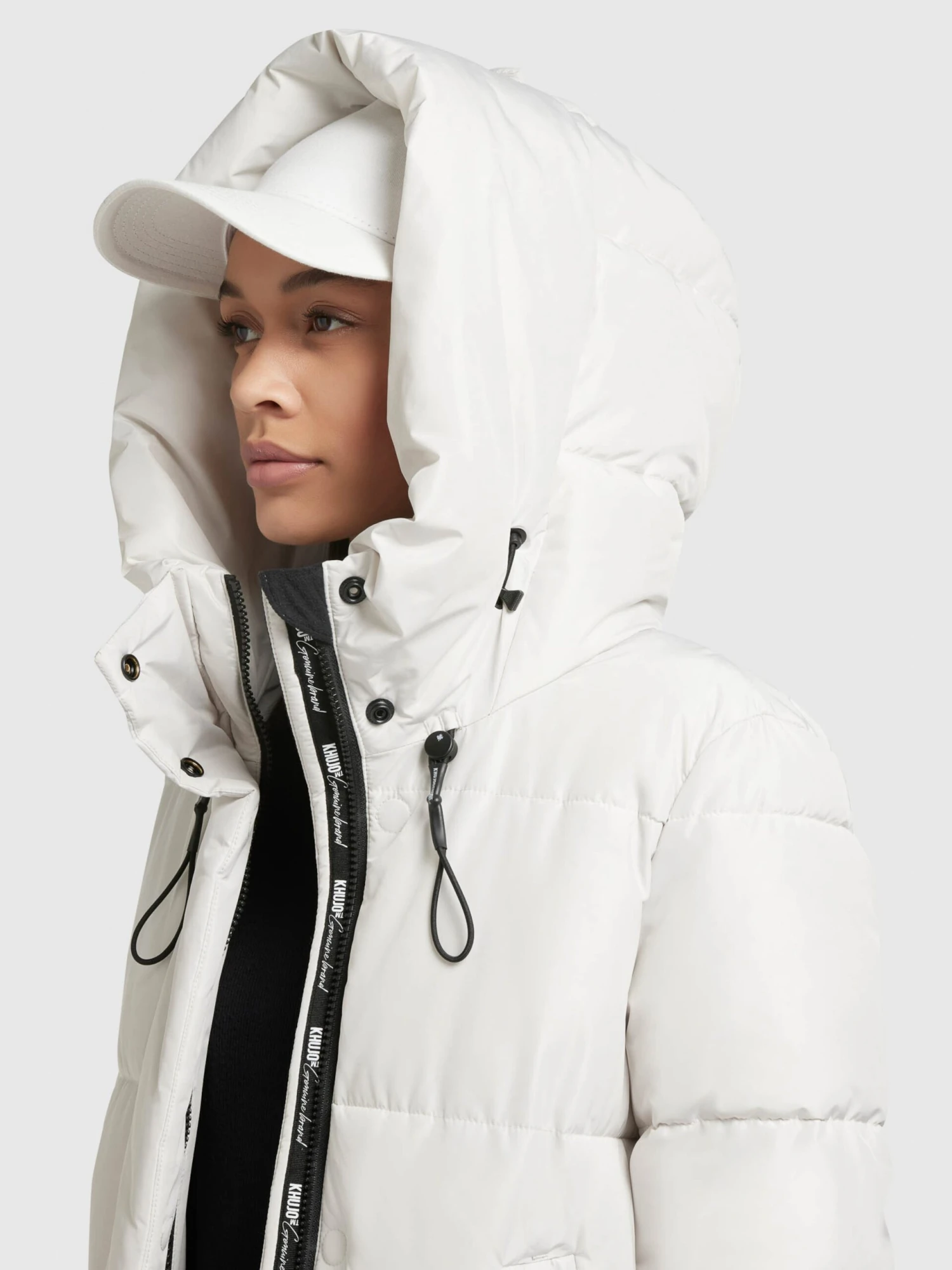 Khujo Übergangsmäntel Mantel Soulani Frauen Offwhite 9 Khujo Übergangsmäntel Mantel Soulani Frauen Offwhite – Bild 7