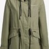 Khujo Jacken Parka Nanda Frauen Khaki -Khujo b880de0c4863f33639b010ba34a97ccc