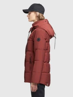 Khujo Winterjacken Jacke Eunice Frauen Rostrot -Khujo bad56447e3a12d496514c9c1921d8bc1