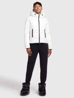 Khujo Winterjacken Jacke Fala Frauen Weiß -Khujo bc15f2f23b299a0126f24e08591460ee