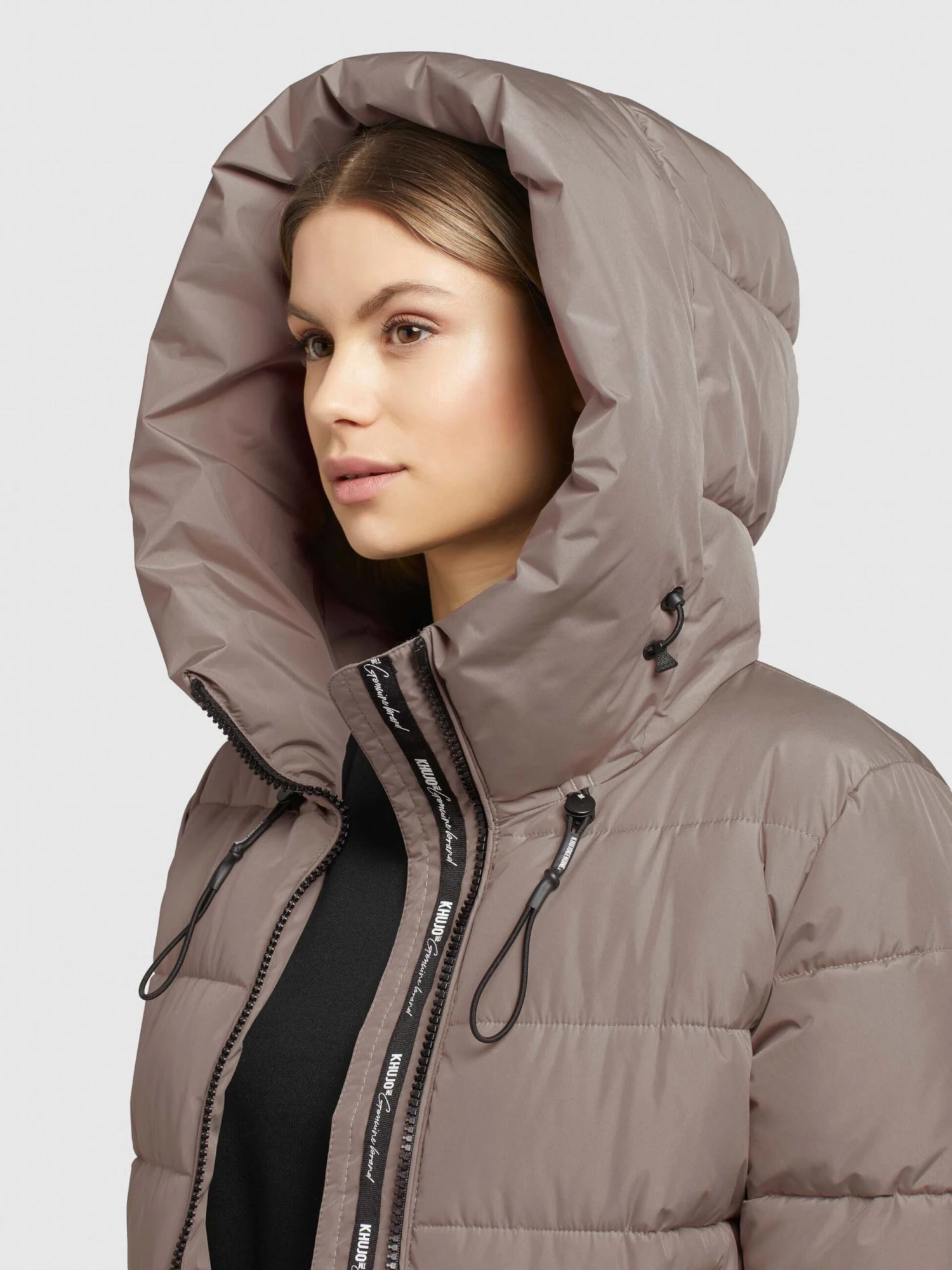 Khujo Wintermäntel Mantel Jilias 3 Frauen Braun 9 Khujo Wintermäntel Mantel Jilias 3 Frauen Braun – Bild 7