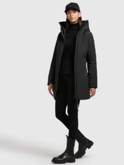 Khujo Winterjacken Jacke Viona 3 Frauen Schwarz -Khujo c06c208fa5ba384a92f206cb738c3d38