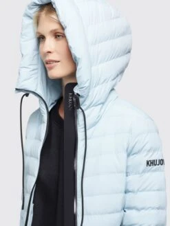 Khujo Übergangsjacken Winterjacke LOVINA4 MATT Frauen Hellblau -Khujo c169b0935ca0bf51f1eb9315daf02d56