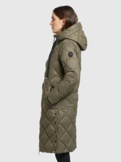 Khujo Wintermäntel Mantel LENNJA Frauen Khaki -Khujo c18c4b99f6eb0e4d6af9158f43a71b98