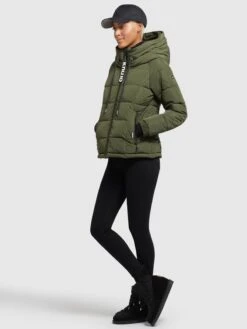 Khujo Winterjacken Jacke Joilee Frauen Khaki -Khujo c1ce832dc2d059afd2bf8e7285cf06f8