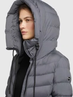 Khujo Kurzmäntel Mantel Tuhani Frauen Dunkelgrau -Khujo c2c8b371a1f563541049077e2bce579a