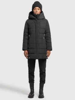 Khujo Kurzmäntel Mantel Floyt Frauen Schwarz 15 Khujo Kurzmäntel Mantel Floyt Frauen Schwarz -Khujo c417875a20caf46f4bab215cf26ccb29