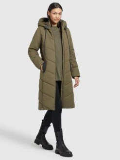 Khujo Winterjacken Winterjacke Aibay Frauen Khaki -Khujo c43b701385ac2b2fce20eb8cbb7b148c