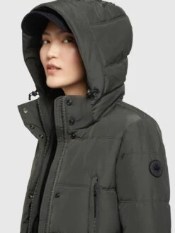 Khujo Wintermäntel Mantel Kleo Frauen Dunkelgrün -Khujo c4ea2c80ce6cc9e6389c84ff2791f5cc