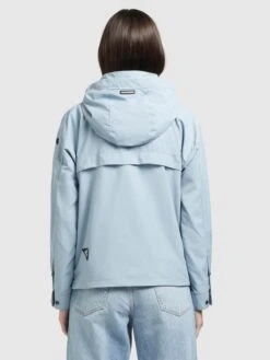 Khujo Übergangsjacken Jacke BLAIR Frauen Hellblau -Khujo c6310b1e08835f0a5aef2fe81812f1e1