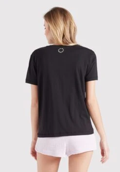 Khujo T-Shirts T-Shirt Banani Instinct Frauen Schwarz -Khujo c7610b9a1217d7ac35a1845b213e18d5