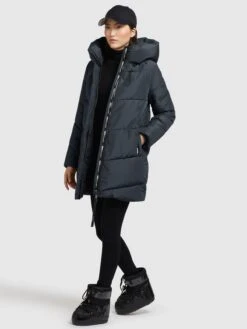 Khujo Winterjacken Jacke Jordis 4 Frauen Dunkelblau -Khujo c8af784daaba4e6a1fc9378adc26c7ab