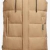 Khujo Westen Weste MAGNETA MATT Frauen Beige -Khujo c932ab69d6ee6994a5173321db53086b