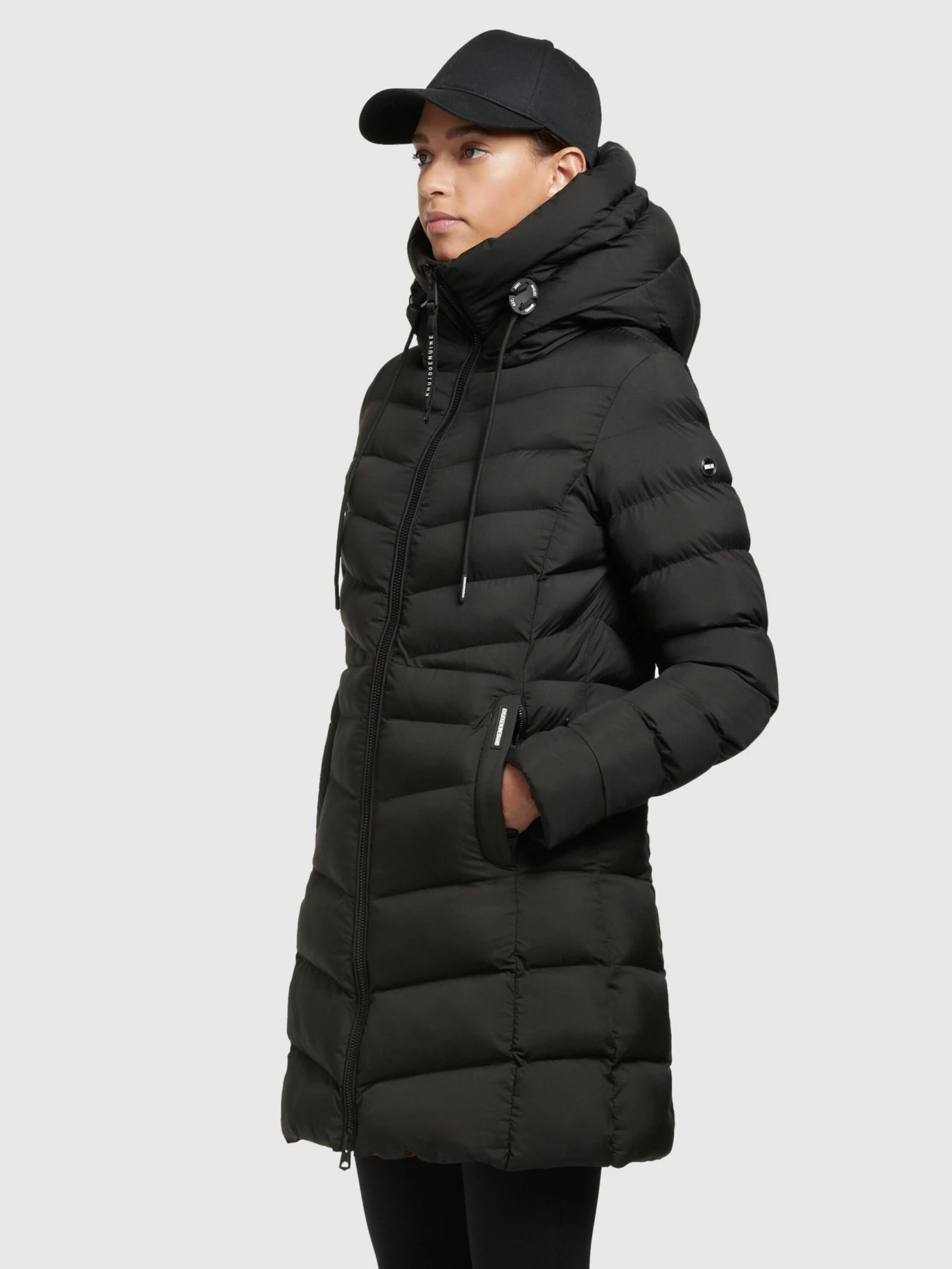 Khujo Kurzmäntel Jacke Tuhani Frauen Schwarz 7 Khujo Kurzmäntel Jacke Tuhani Frauen Schwarz – Bild 5