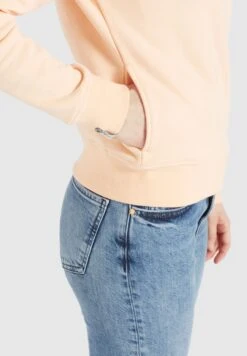 Khujo Sweatshirts Sweatshirt Lisel Frauen Apricot -Khujo cacb7b5615b03f02cefa2090b609b140