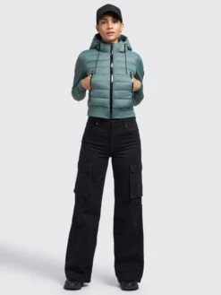 Khujo Übergangsjacken Jacke Dalis Matt Frauen Jade -Khujo cb9474ea615c9df96b163ef5df0535f9